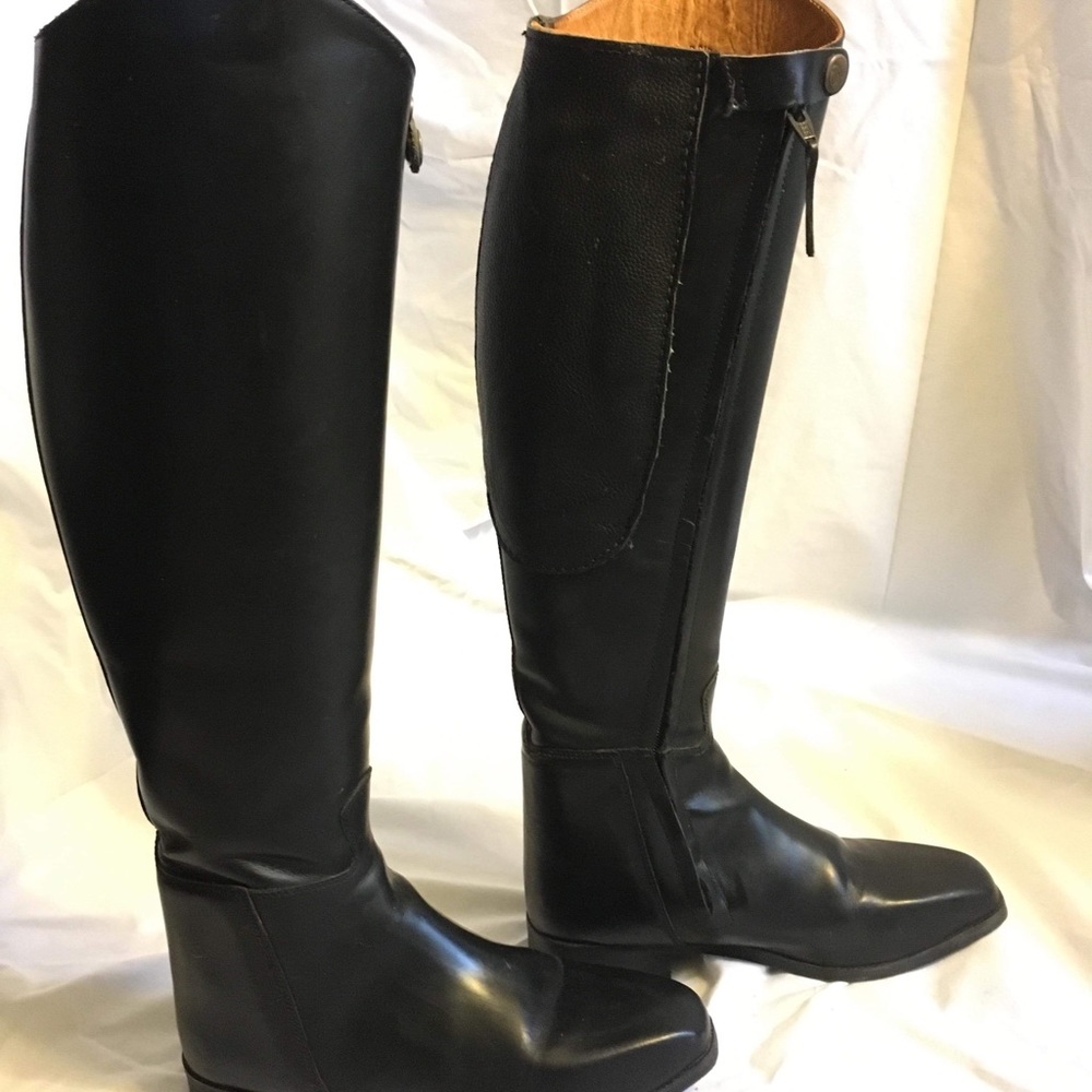 Gold Circuit Ovation Dress Tall Boots. Size 8 Reg